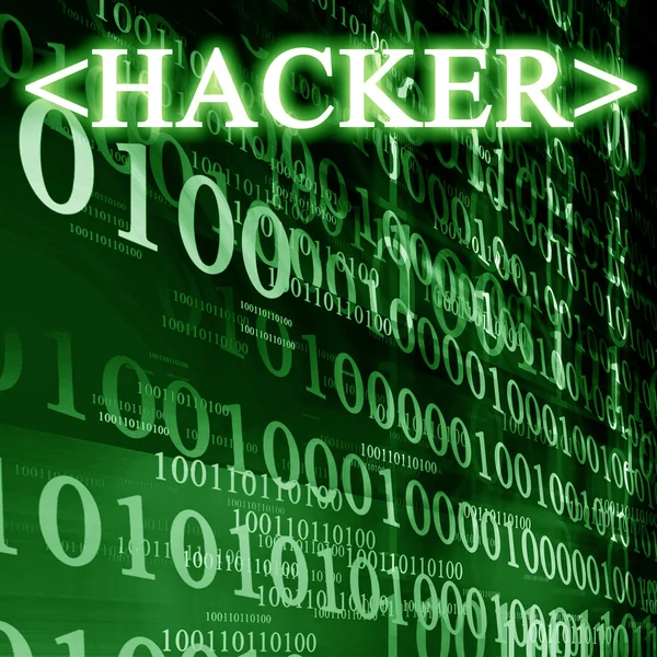 Hacker — Stockfoto