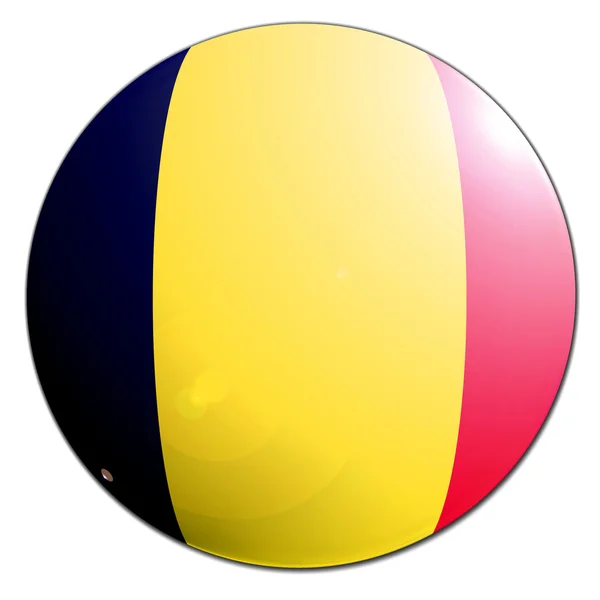 Βελγική σημαία — Φωτογραφία Αρχείου