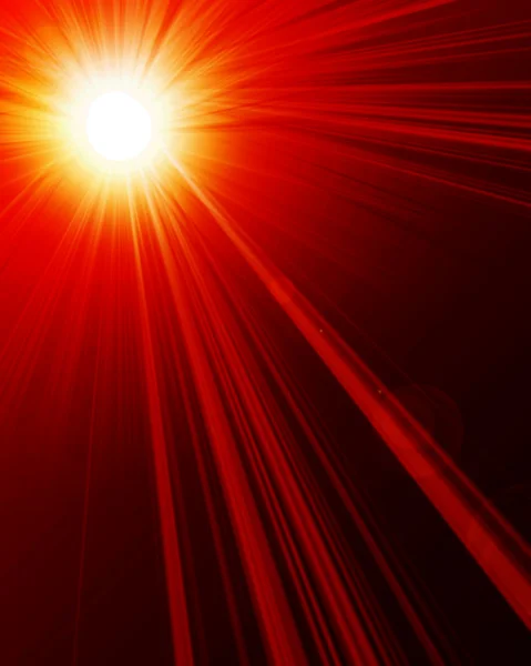 Горячее летнее солнце — стоковое фото