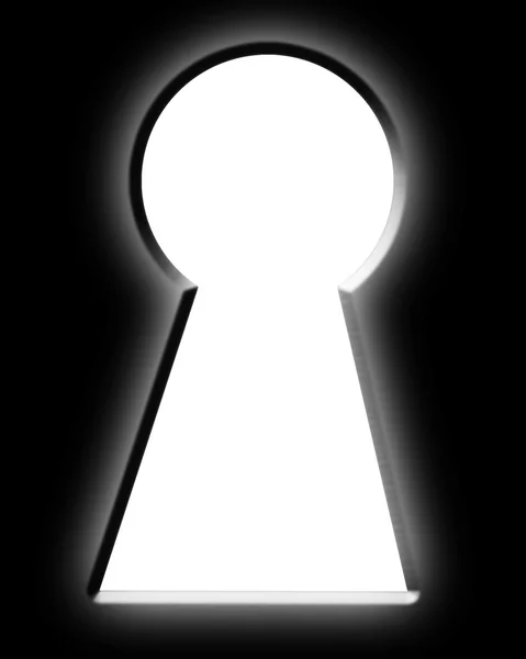 Empty keyhole — Stock Photo, Image
