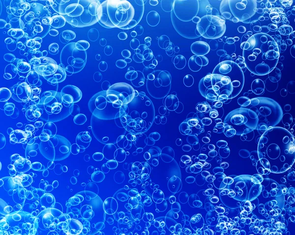 Bakgrund som bildas av bubblor — Stockfoto