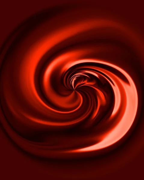 Red satin swirl — Stock Photo, Image