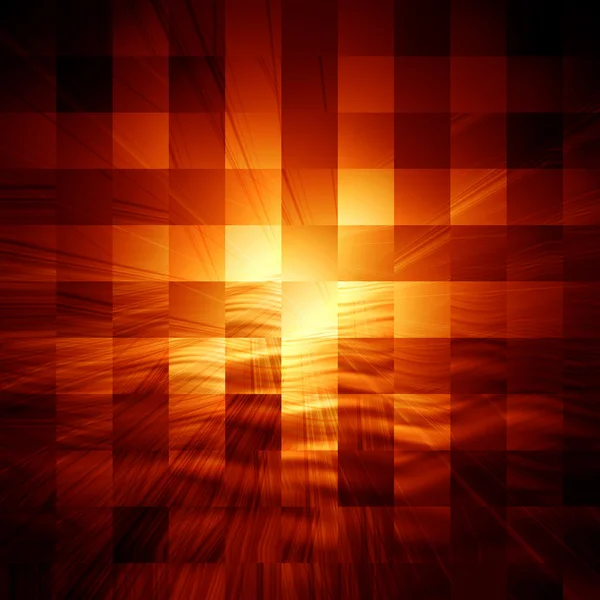 Glowing sunset — Stock Photo, Image