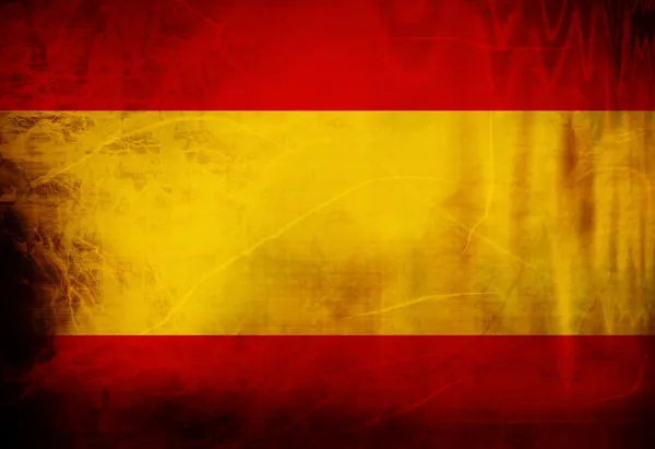 Spanische Flagge — Stockfoto