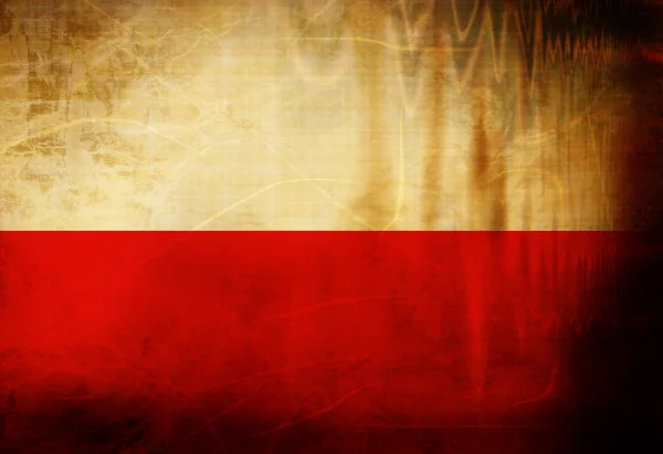 Flaga polska — Zdjęcie stockowe