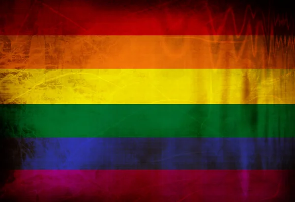 Gay trots vlag — Stockfoto