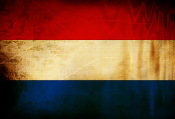 Ολλανδική σημαία — Φωτογραφία Αρχείου