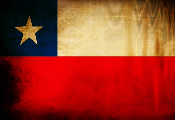 Bandeira do Chile — Fotografia de Stock