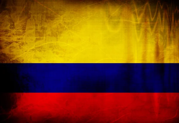 Colombian flag — Stock Photo, Image