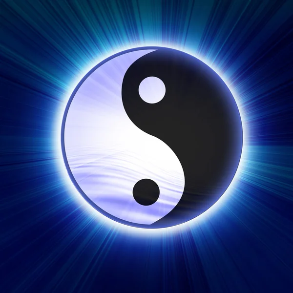 Yin yang symbol — Stock Photo, Image