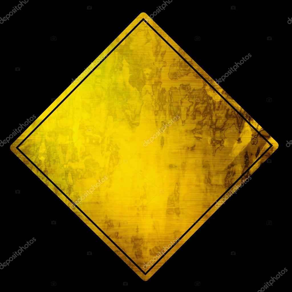 Empty warning sign Stock Photo by ©ellandar 21697133