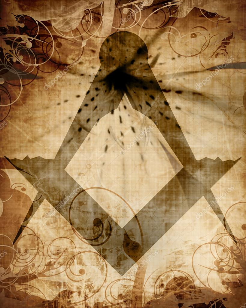 Masonic square and compass Stock Photo by ©ellandar 21698149