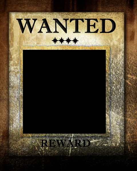 Wanted — Stock Photo, Image