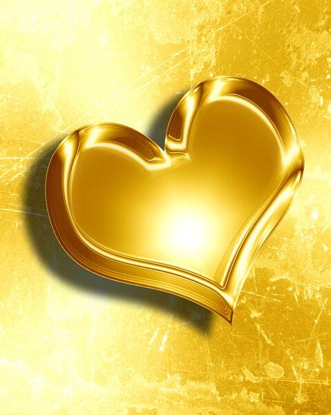 Golden heart