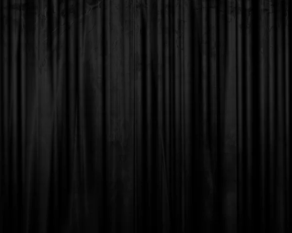 Black drapes — Stock Photo, Image