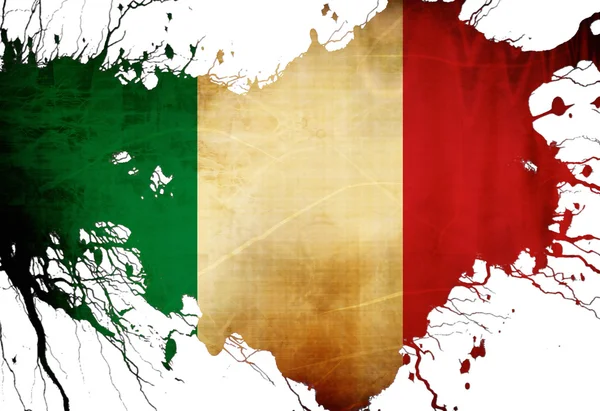 Italienische Flagge — Stockfoto