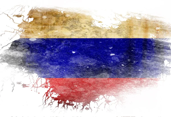 Russische Flagge — Stockfoto