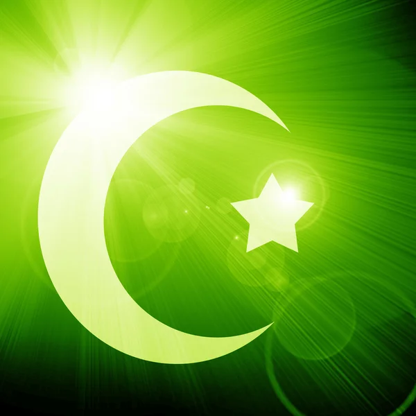 Islam sign — Stock Photo, Image