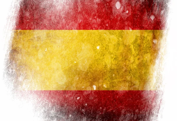İspanyol Bayrağı — Stok fotoğraf