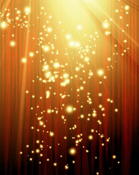 Red curtain with spotlight — Stock Photo, Image