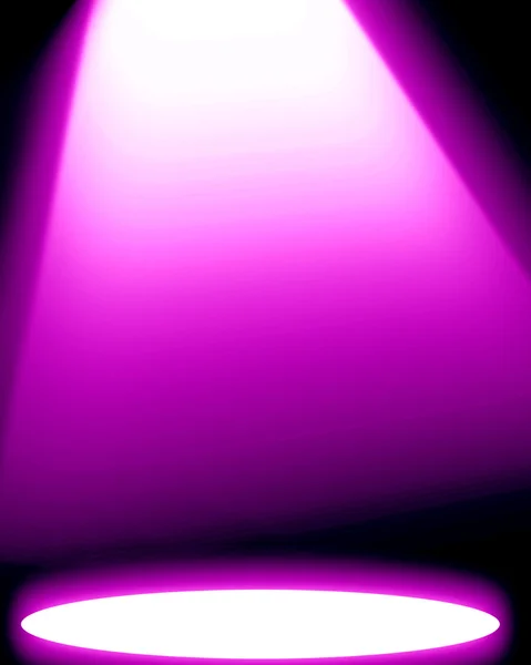 Pembe sahne ışığı — Stok fotoğraf