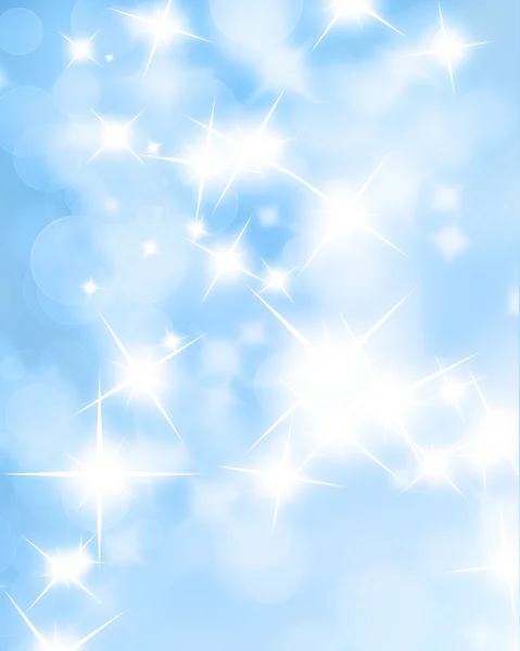 Niebieskie gwiazdy — Zdjęcie stockowe
