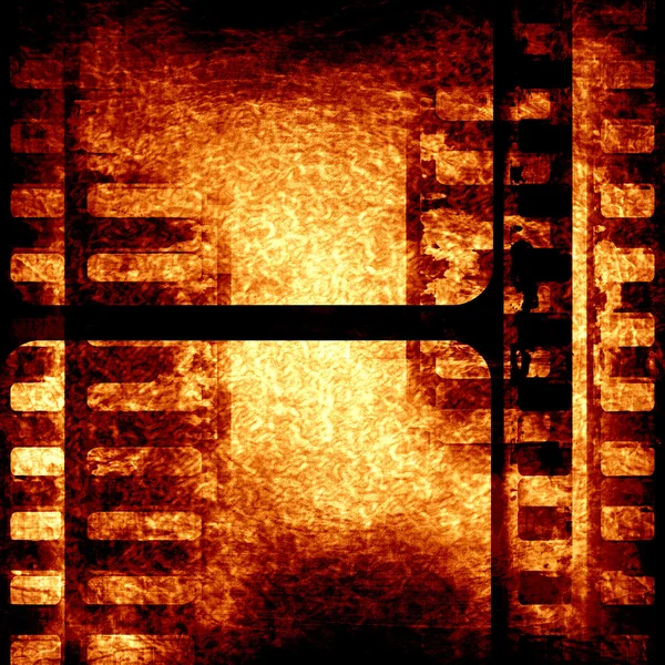 Brown filmstrip — Stock Photo, Image