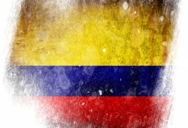 Colombian flag — Stock Photo, Image