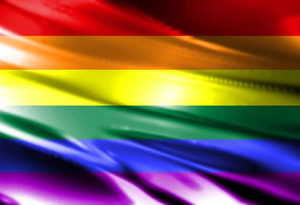 Bandera del orgullo gay —  Fotos de Stock