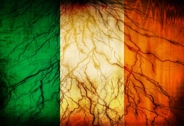 Bandeira da Irlanda — Fotografia de Stock