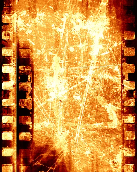 Brown filmstrip — Stock Photo, Image