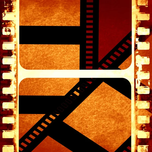 Brown filmstrip — Stock Photo, Image