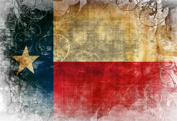 Техасский флаг — стоковое фото
