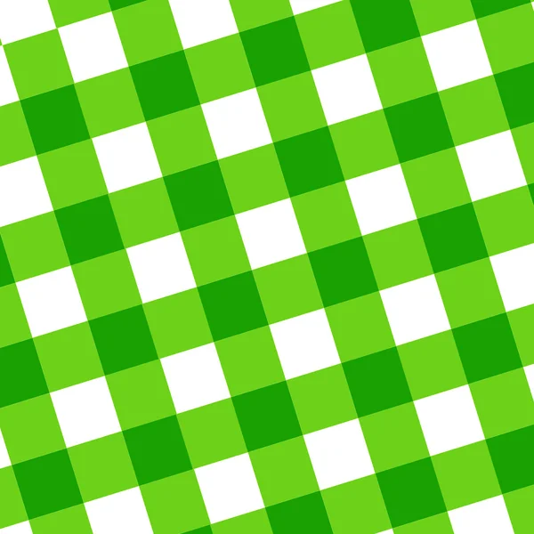 Zielony piknik tkaniny — Zdjęcie stockowe