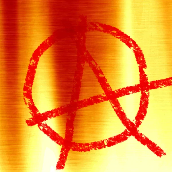 Simbolo dell'anarchia — Foto Stock