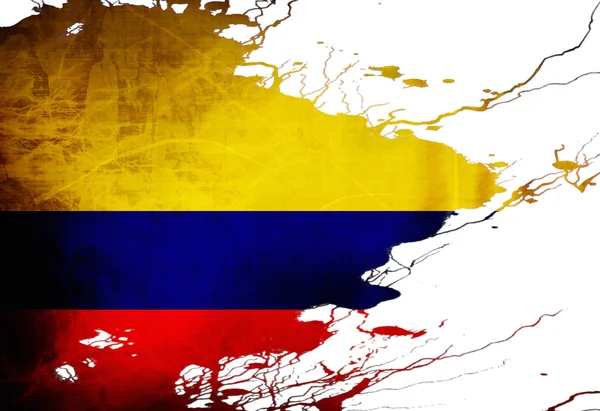 Colombian flag — Stock Photo, Image