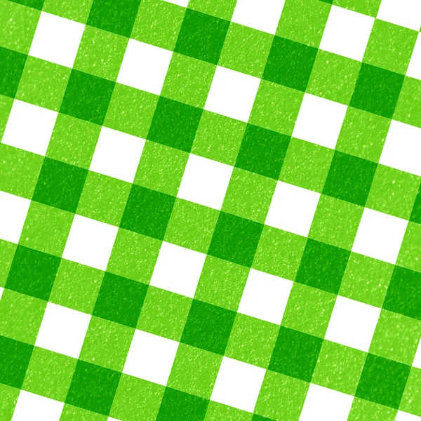 Green picnic cloth — Stok fotoğraf