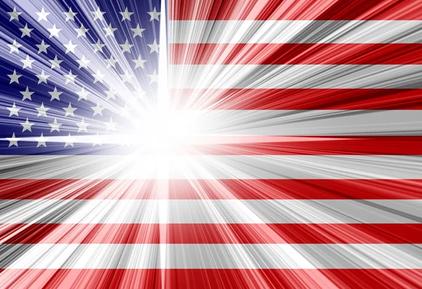 Amerikanische Flagge — Stockfoto