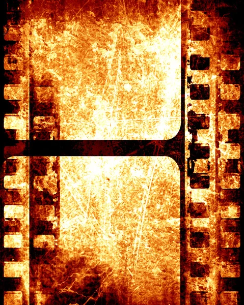 Brown filmstrip — Stock Photo, Image