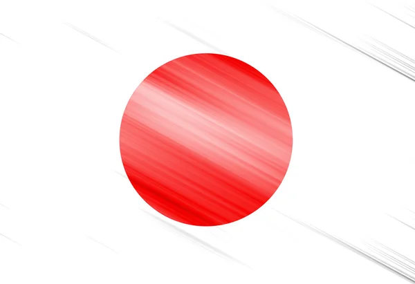 Japanese flag — Stock Photo, Image