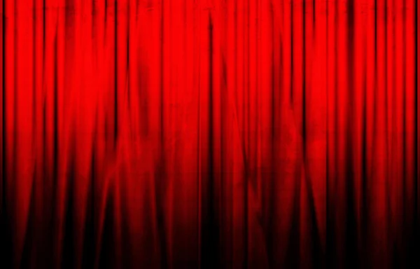 Red drapes — Stock Photo, Image