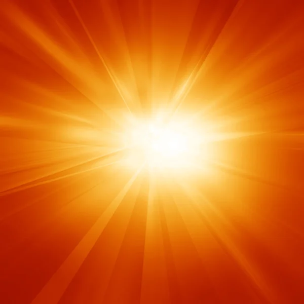 Bright summer sun — Stock Photo, Image
