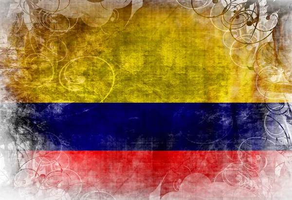 Colombian flag — Stock Photo, Image