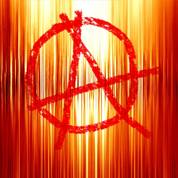 Anarchie symbool — Stockfoto