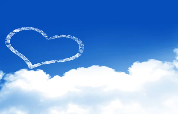 Liefde hangt in de lucht — Stockfoto