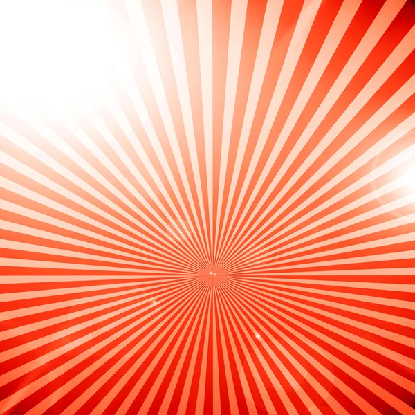 Soft red rays — Stock Photo, Image