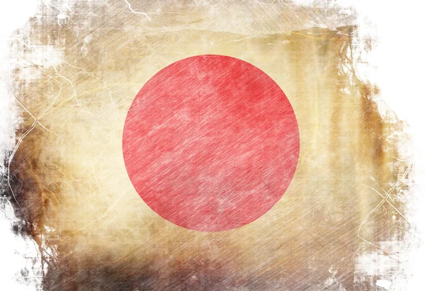 Флаг Японии — стоковое фото