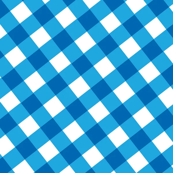 Blue picnic cloth — Stock Photo, Image