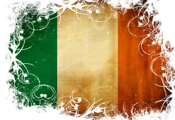 Drapeau irlandais — Photo