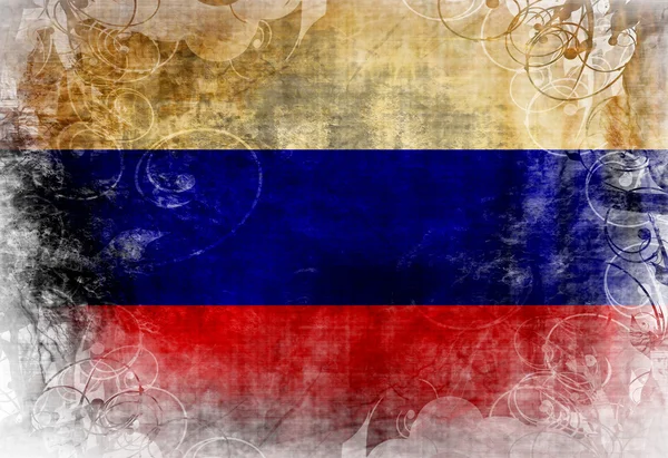 Russian flag — Stock Photo, Image